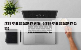 铜仁沈阳专业网站制作方案（沈阳专业网站制作公司）